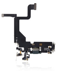 Charging Port Flex Cable Compatible For iPhone 13 Pro (Used OEM Pull) (Alpine Green)