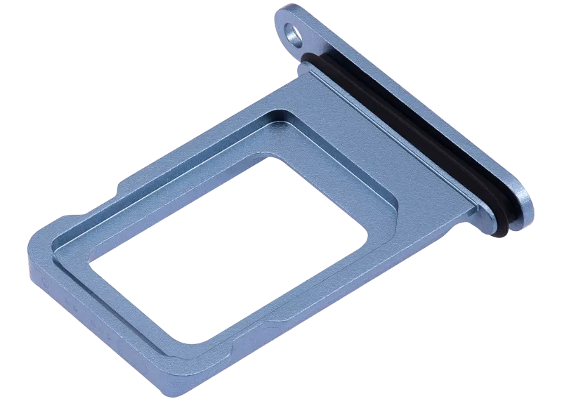 Single Sim Card Tray Compatible For iPhone 14 / 14 Plus (Blue)