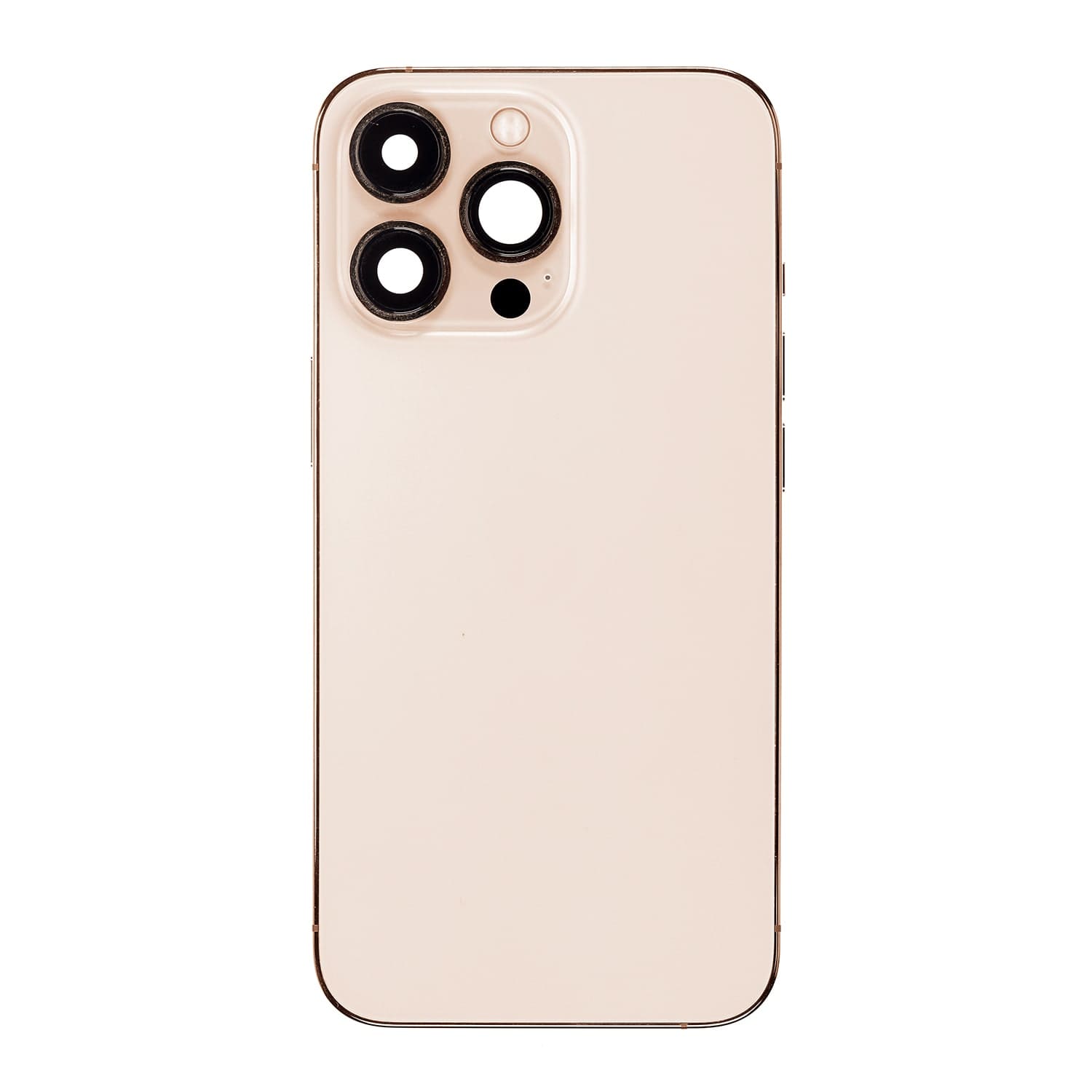 Back Housing W/ Small Components Pre-Installed Compatible For iPhone 13 Pro (US Version) (Used OEM Pull: Grade B) (Gold)