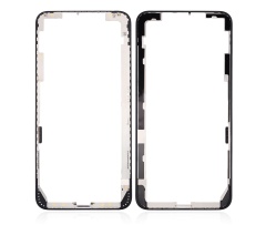 3 in 1 (Front Glass + Frame + OCA Pre-Installed) Compatible For iPhone 8 Plus (Black) (2 Pack) (OCA Master)