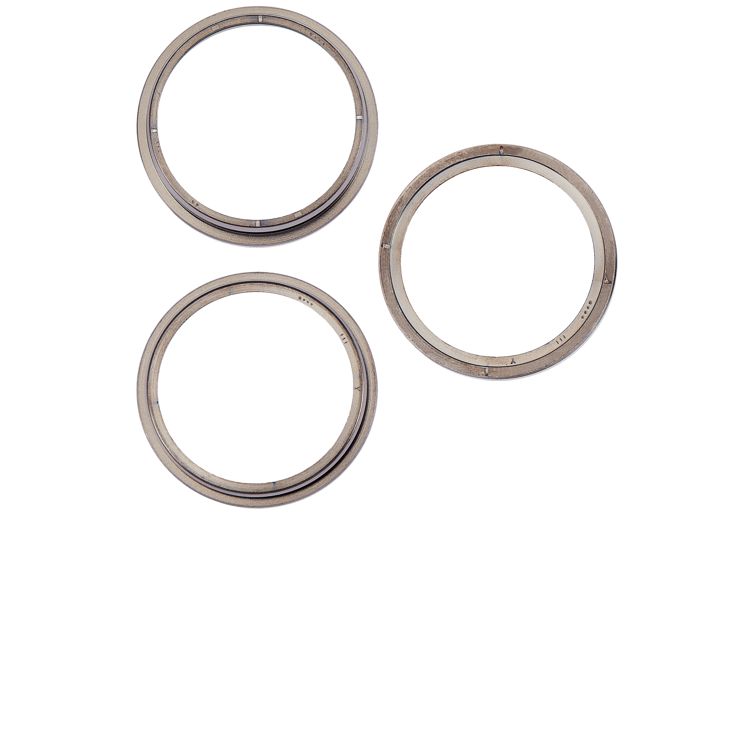 Back Camera Bezel Ring Only Compatible For iPhone 15 Pro (Natural Titanium) (3 Piece Set)