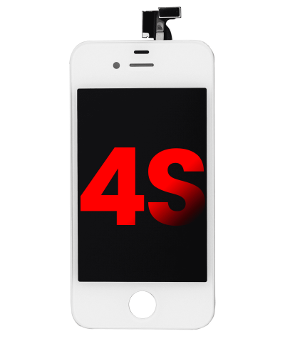 LCD Assembly Compatible For iPhone 4S (Aftermarket Plus) (White)