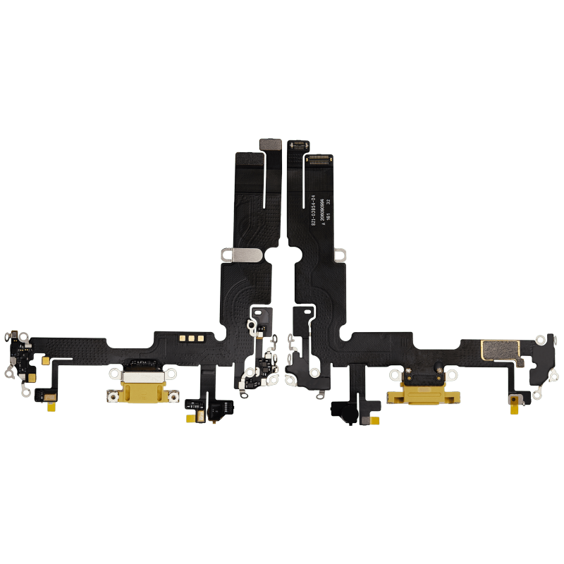 Charging Port Flex Cable Compatible For iPhone 14 Plus (Premium) (Yellow)