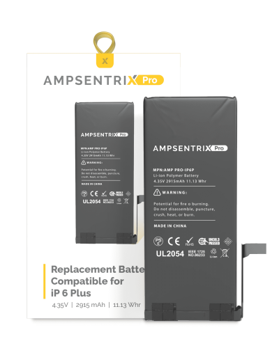 Replacement Battery Compatible For iPhone 6 Plus (AmpSentrix Pro)