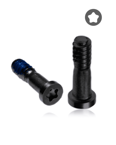 Bottom Screws Compatible For iPhone 5 (Black) (100 Pack)