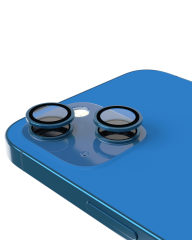 Casper Camera Lens Protector Compatible For iPhone 13 / 13 Mini (Blue) (Clear)
