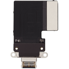 Charging Port Flex Cable Compatible For iPad Pro 12.9" 3rd Gen (2018) / 4th Gen (2020) / iPad Pro 11" 1st Gen (2018) / Pro 11" 2nd Gen (2020) (Aftermarket Plus) (Black)