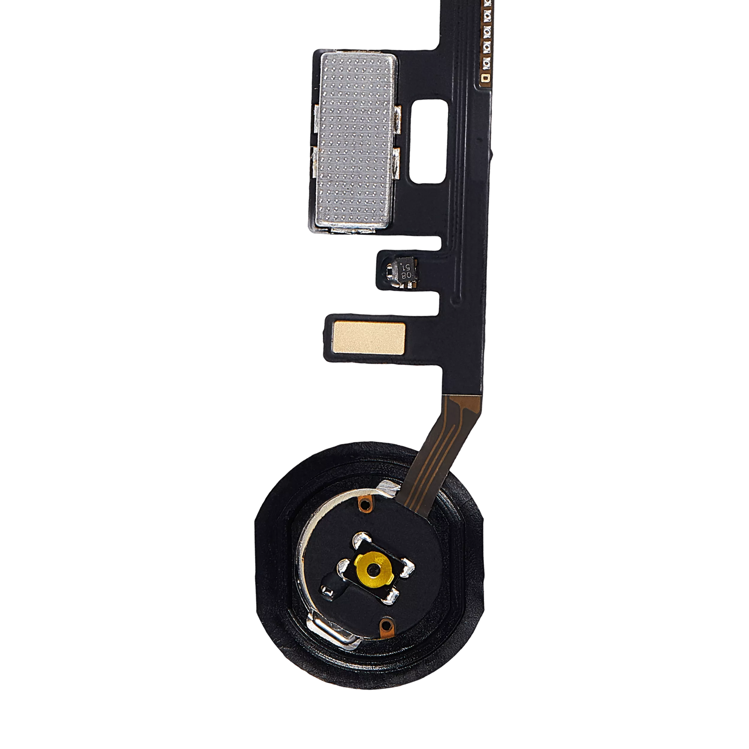 Home Button Flex Cable Compatible For iPad 5 (2017) / iPad 6 (2018) (Aftermarket Plus) (White)