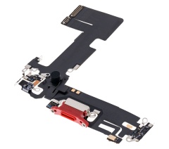 Charging Port Flex Cable Compatible For iPhone 13 (Premium) (Red)