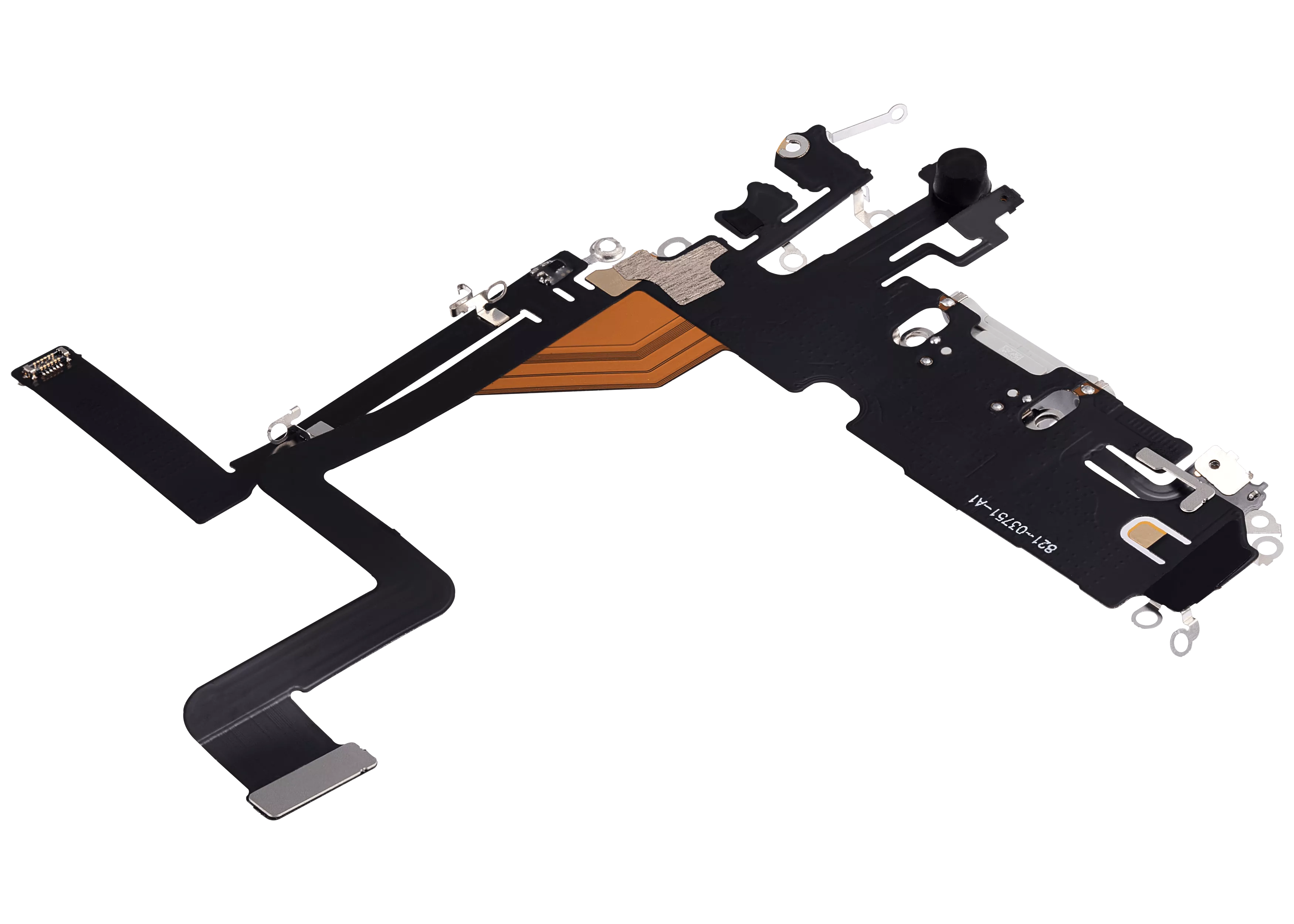 Charging Port Flex Cable Compatible For iPhone 14 Pro (Aftermarket Plus) (Silver)