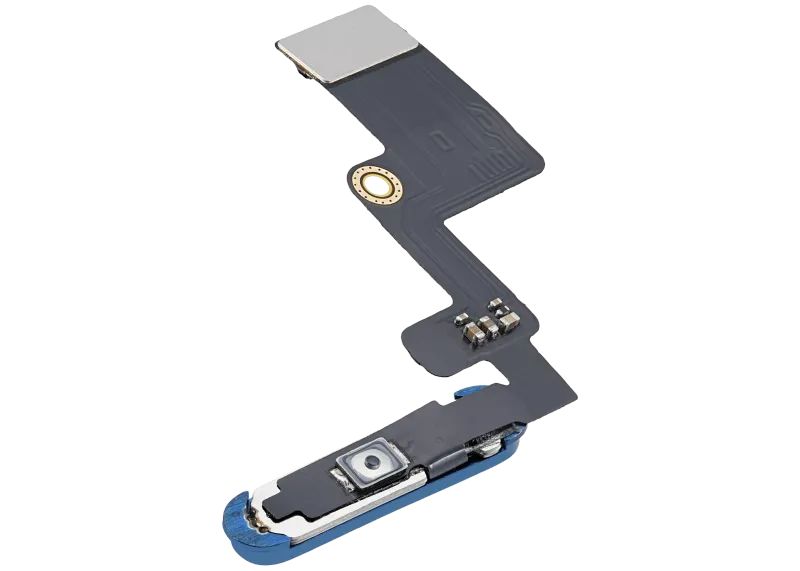 Power Button Flex Compatible For iPad 10 (2022) (Aftermarket Plus) (Blue)