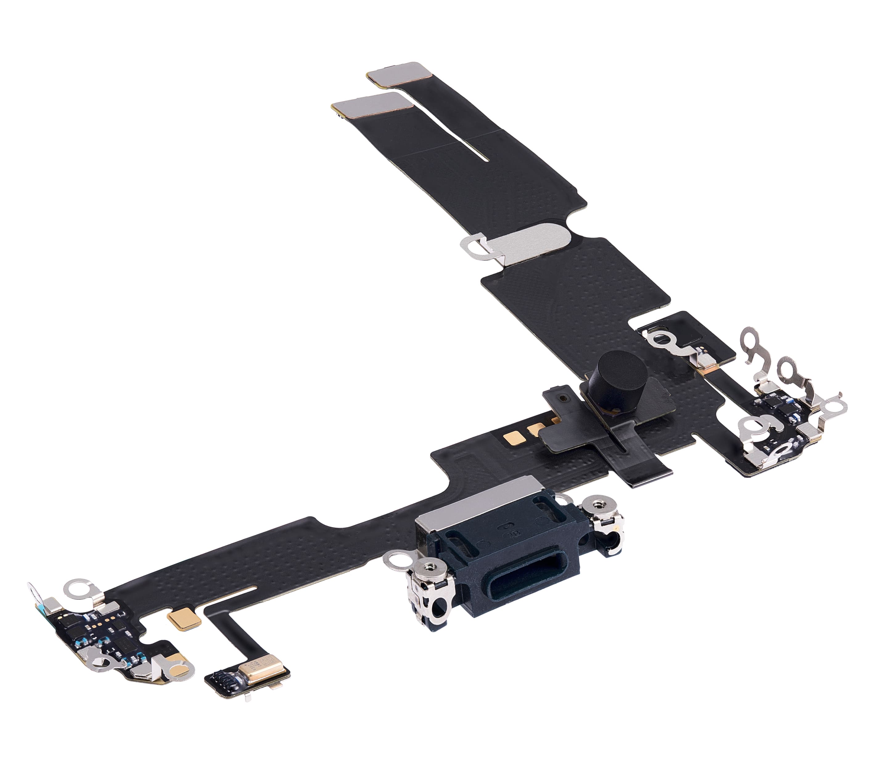 Charging Port Flex Cable Compatible For iPhone 14 Plus (Premium) (Midnight)