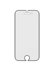 Casper Pro Silicone Tempered Glass Compatible For iPhone 6 / 6S / 7 / 8 (Retail Pack) (Clear)