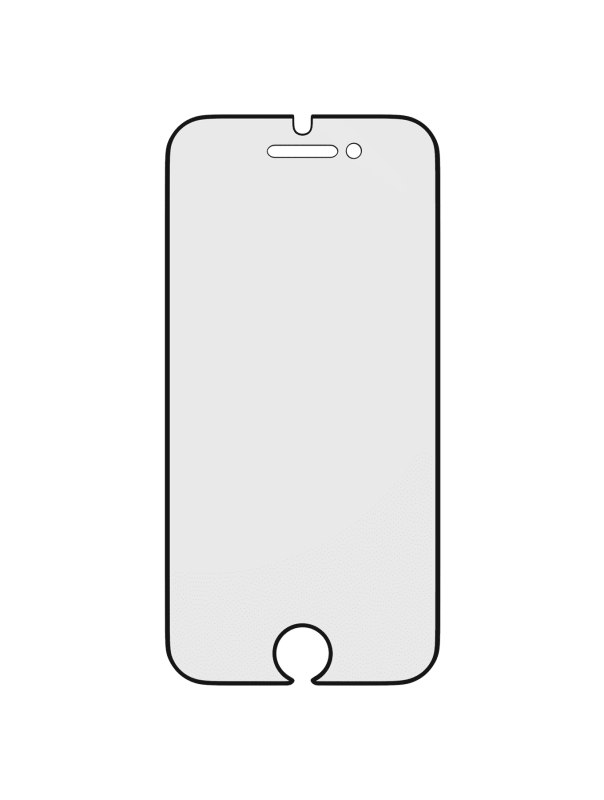 Casper Pro Silicone Tempered Glass Compatible For iPhone 6 / 6S / 7 / 8 (Retail Pack) (Clear)