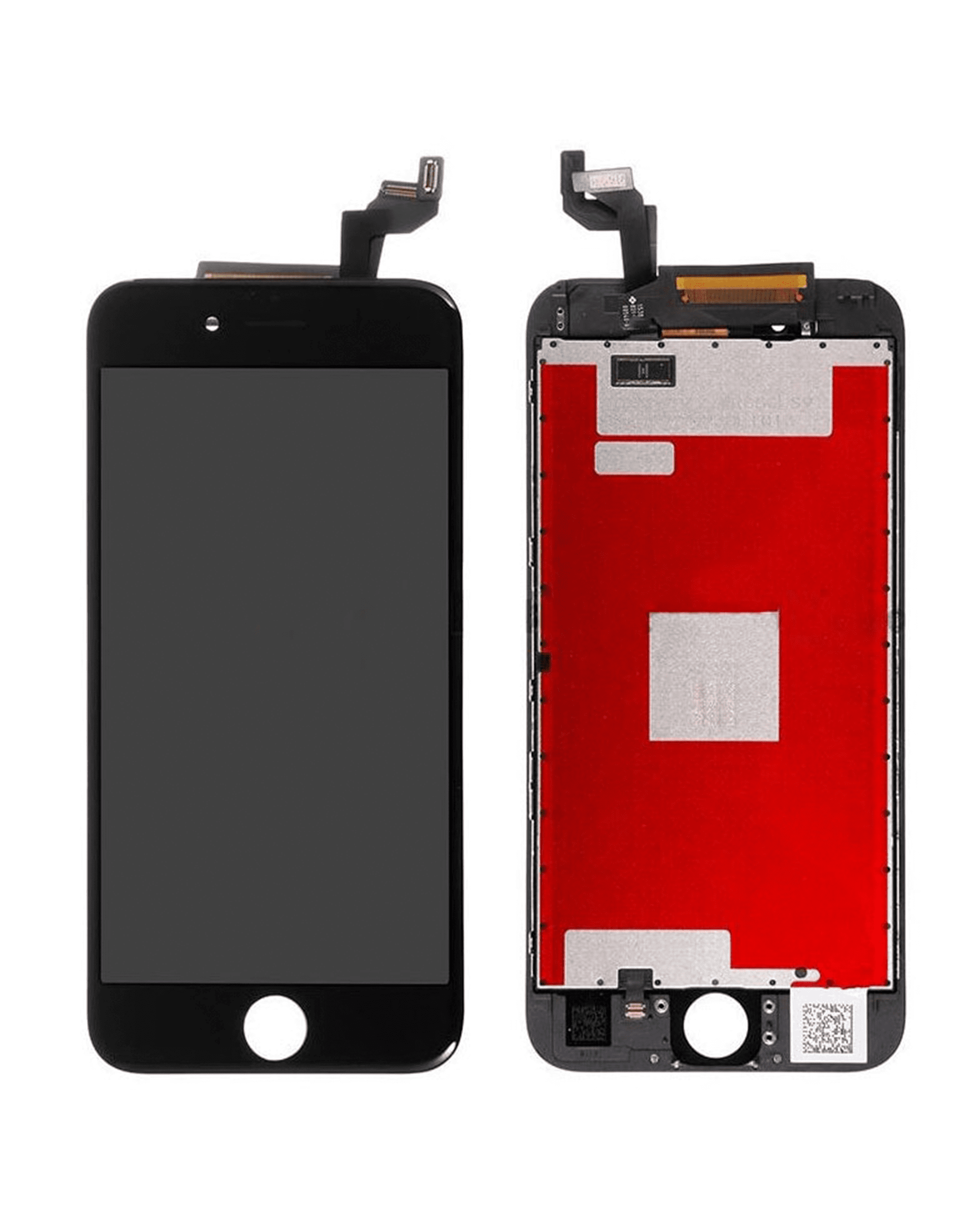 LCD Assembly With Steel Plate Compatible For iPhone 6S Plus (Aftermarket) (Black)