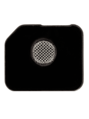 Flash Light / Power Flex Bracket With Microphone Mesh Compatible For iPhone 11 Pro (Silver) (10 Pack)