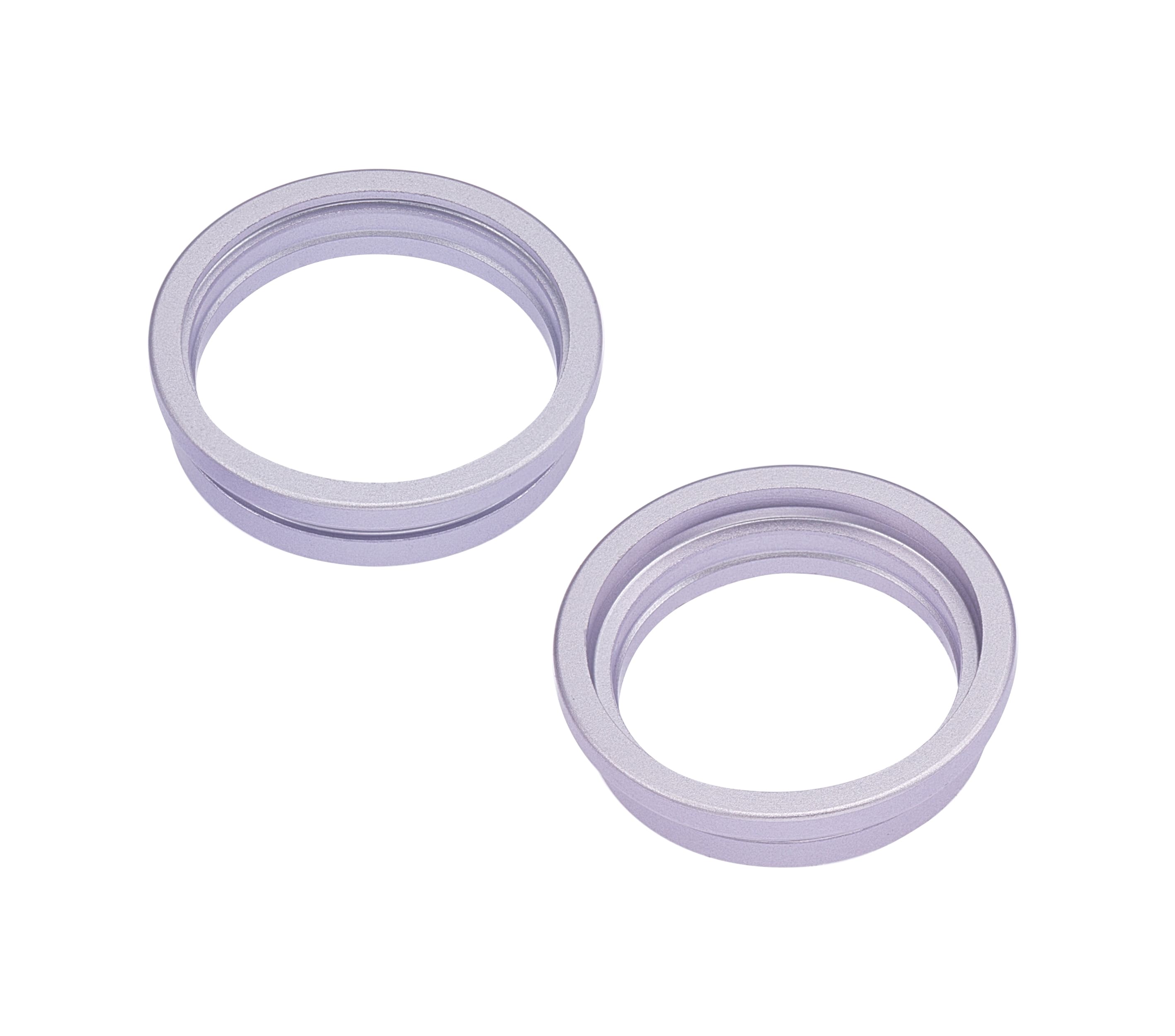 Back Camera Bezel Ring Only Compatible For iPhone 14 / 14 Plus (Purple) (2 Piece Set)