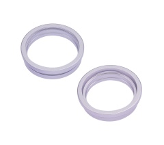 Back Camera Bezel Ring Only Compatible For iPhone 14 / 14 Plus (Purple) (2 Piece Set)