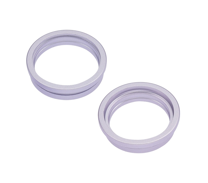 Back Camera Bezel Ring Only Compatible For iPhone 14 / 14 Plus (Purple) (2 Piece Set)