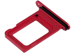 Single Sim Card Tray Compatible For iPhone 14 / 14 Plus (Red)