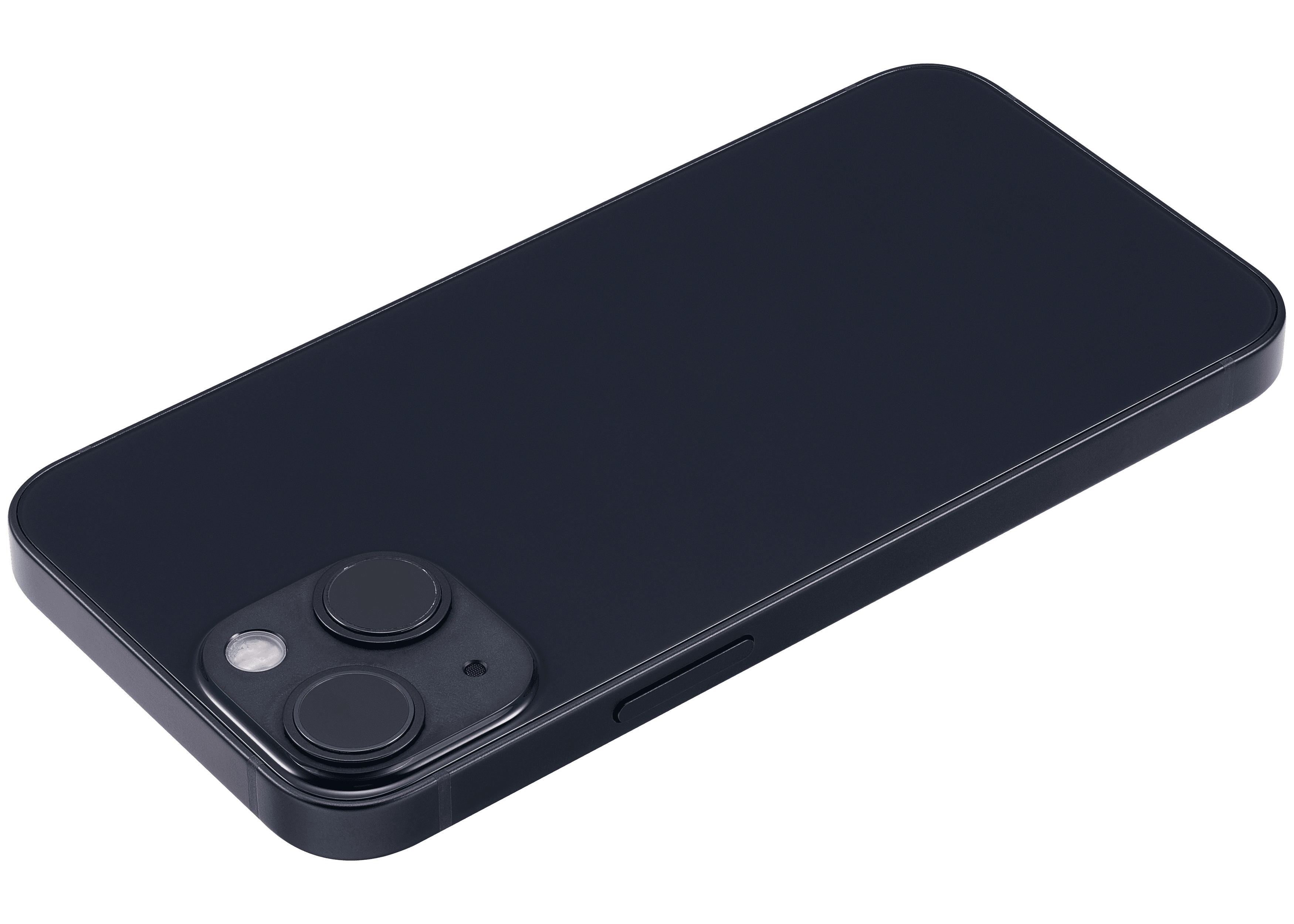 Back Housing W/ Small Components Pre-Installed Compatible For iPhone 13 Mini (International Version) (Used OEM Pull: Grade C) (Midnight)