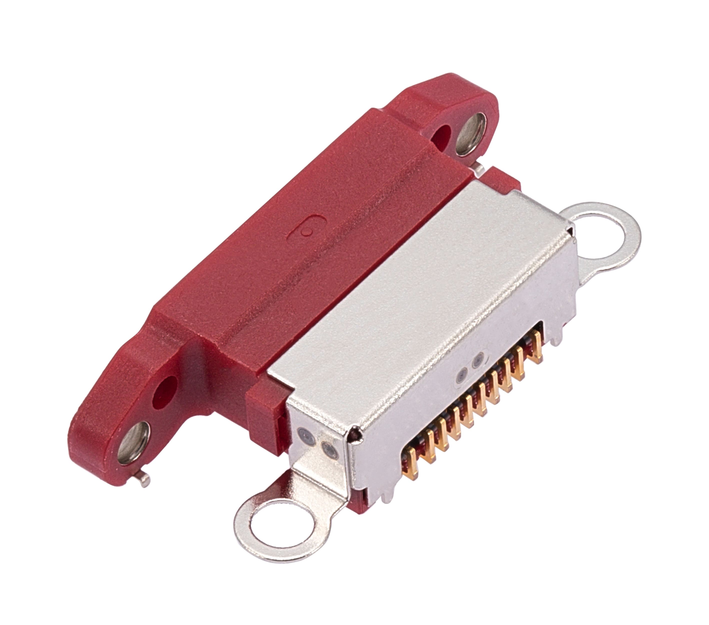 Charging Port Only Compatible For iPhone 13 / 13 Mini (10 Pack) (Red)