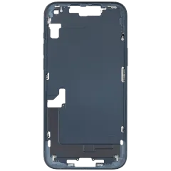 Mid-Frame Housing With Power And Volume Button Compatible For iPhone 14 Plus (US Version) (Used OEM Pull: Grade C) (Midnight)
