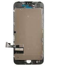 LCD Assembly With Steel Plate Compatible For iPhone 7 (Premium) (Black)