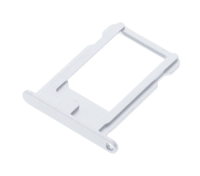 Sim Tray Compatible For iPhone 5 (Silver)