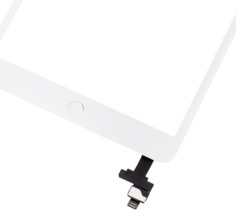 Digitizer With IC Chip & Home Button Pre-Installed Compatible For iPad Mini 1 / iPad Mini 2 (Aftermarket Plus) (White)