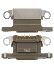 Charging Port Only Compatible For iPhone 14 Pro / 14 Pro Max (Gold) (10 Pack)
