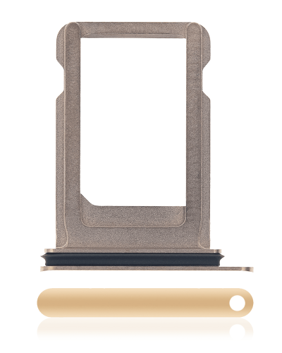Sim Tray Compatible For iPhone X (Gold)