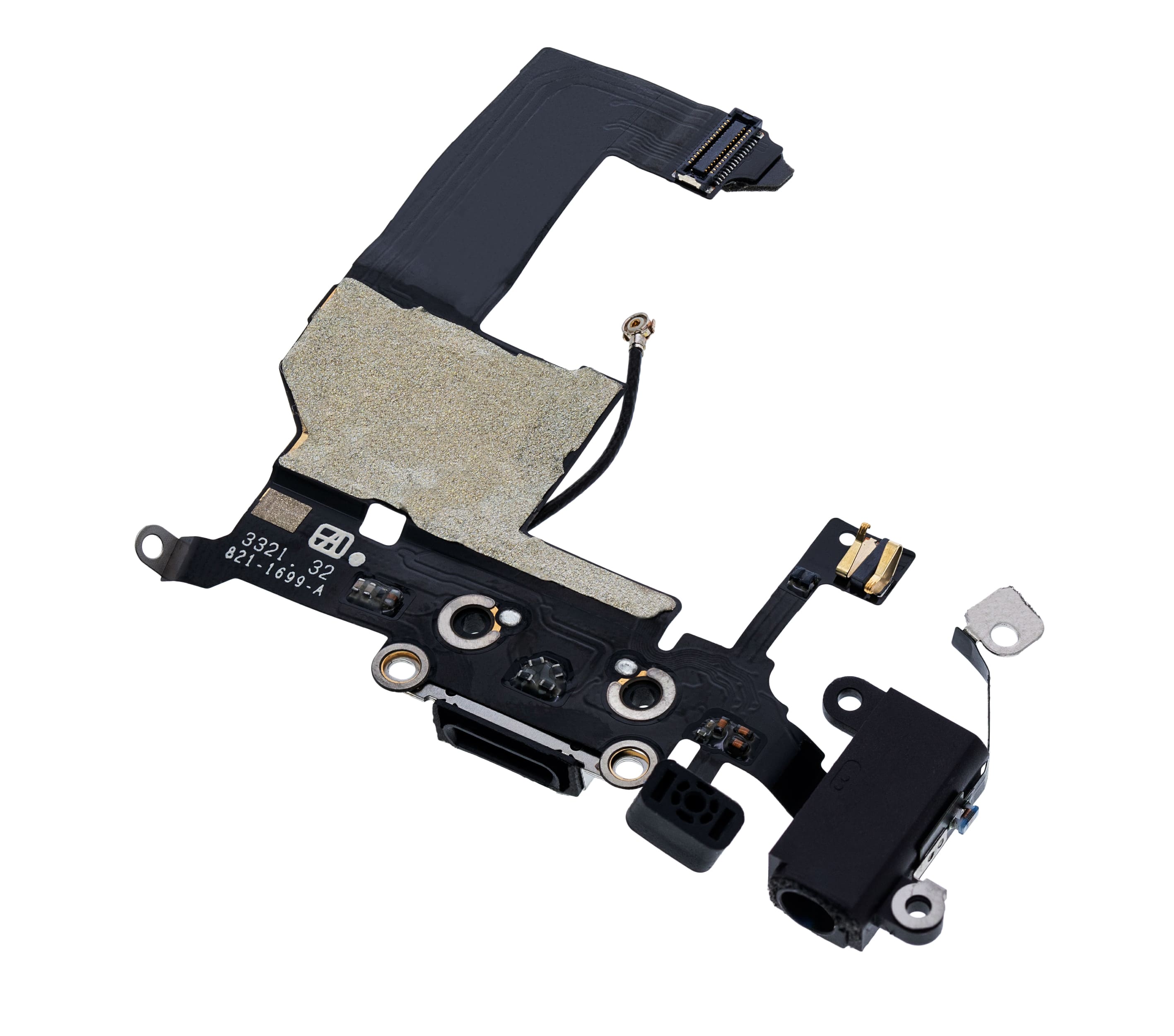 Charging Port Flex Cable Compatible For iPhone 5 (Space Gray)