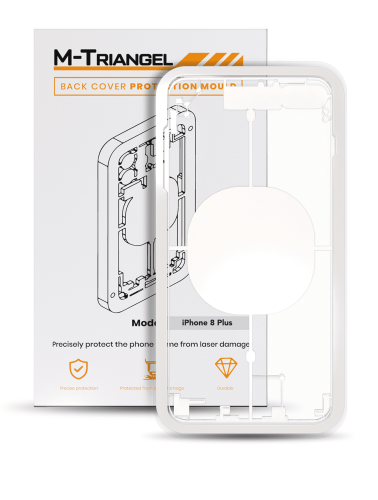 Laser Machine Protection Mold Compatible For iPhone 8 Plus (M-Triangel)