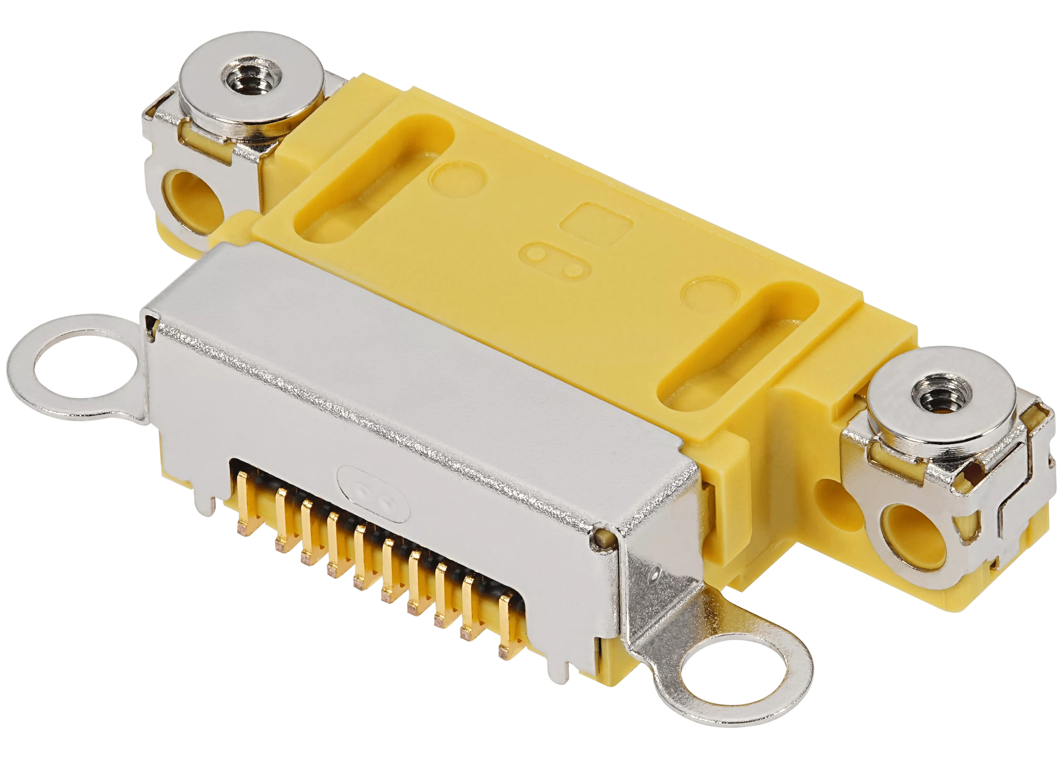 Charging Port Only Compatible For iPhone 14 / 14 Plus (Yellow) (10 Pack)