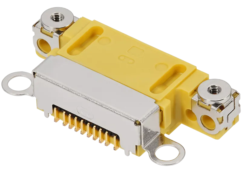 Charging Port Only Compatible For iPhone 14 / 14 Plus (Yellow) (10 Pack)