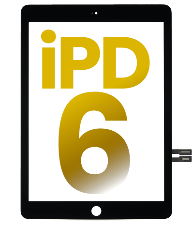 Digitizer Compatible For iPad 6 (2018) (Black) (Premium)