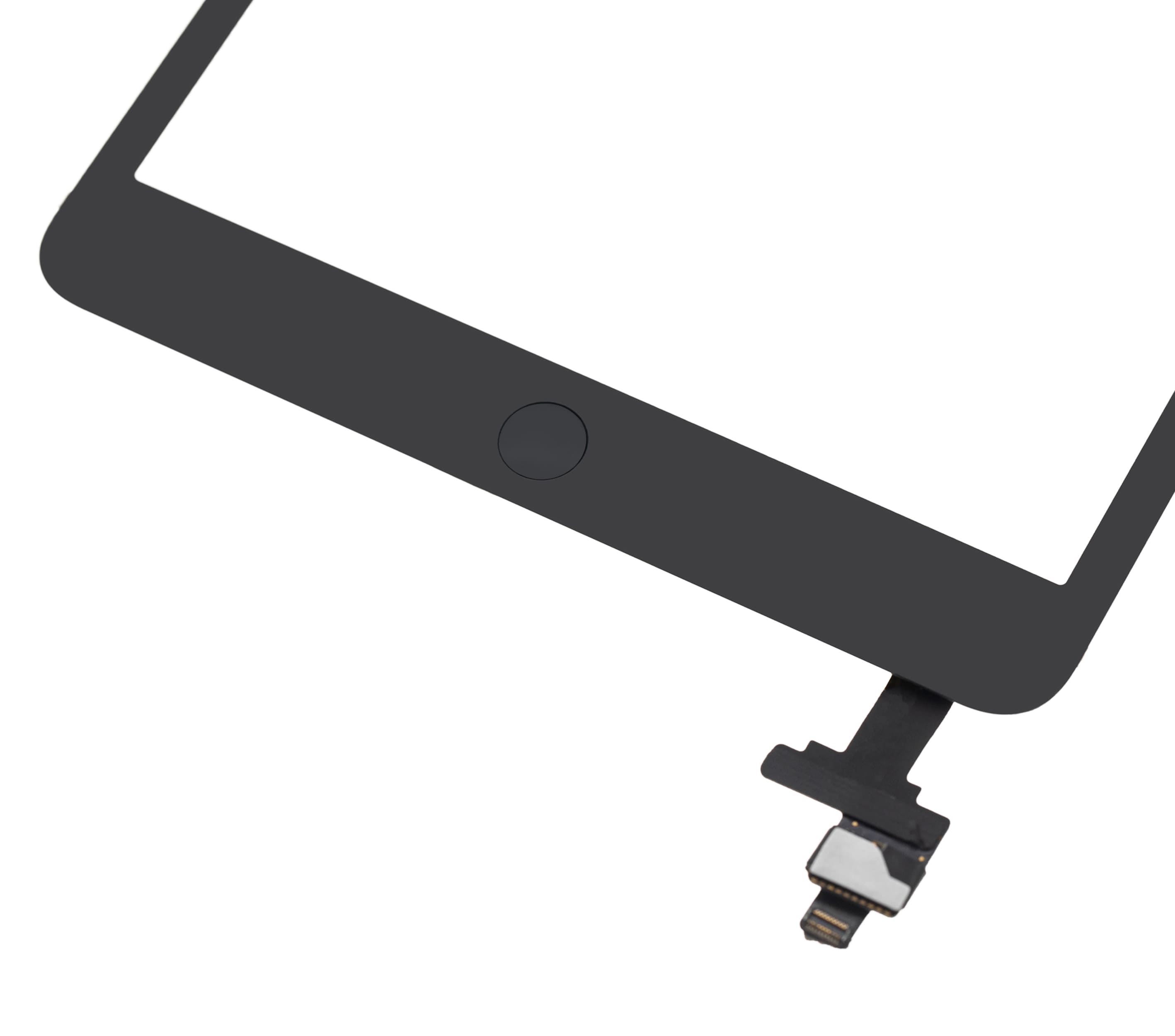 Digitizer With IC Chip & Home Button Pre-Installed Compatible For iPad Mini 1 / iPad Mini 2 (Aftermarket Plus) (Black)