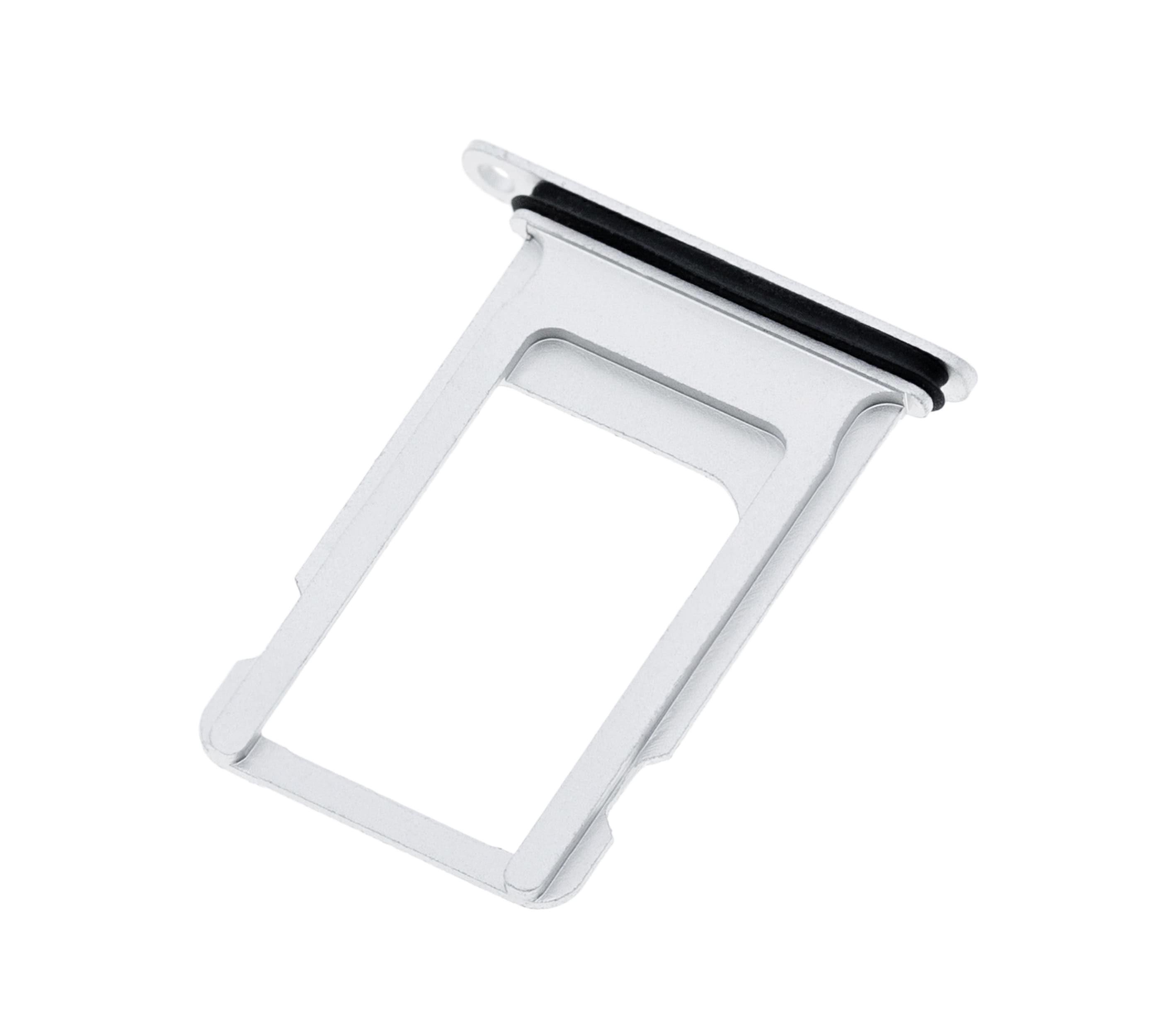 Sim Tray Compatible For iPhone 8 Plus (Silver)