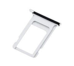 Sim Tray Compatible For iPhone 8 Plus (Silver)