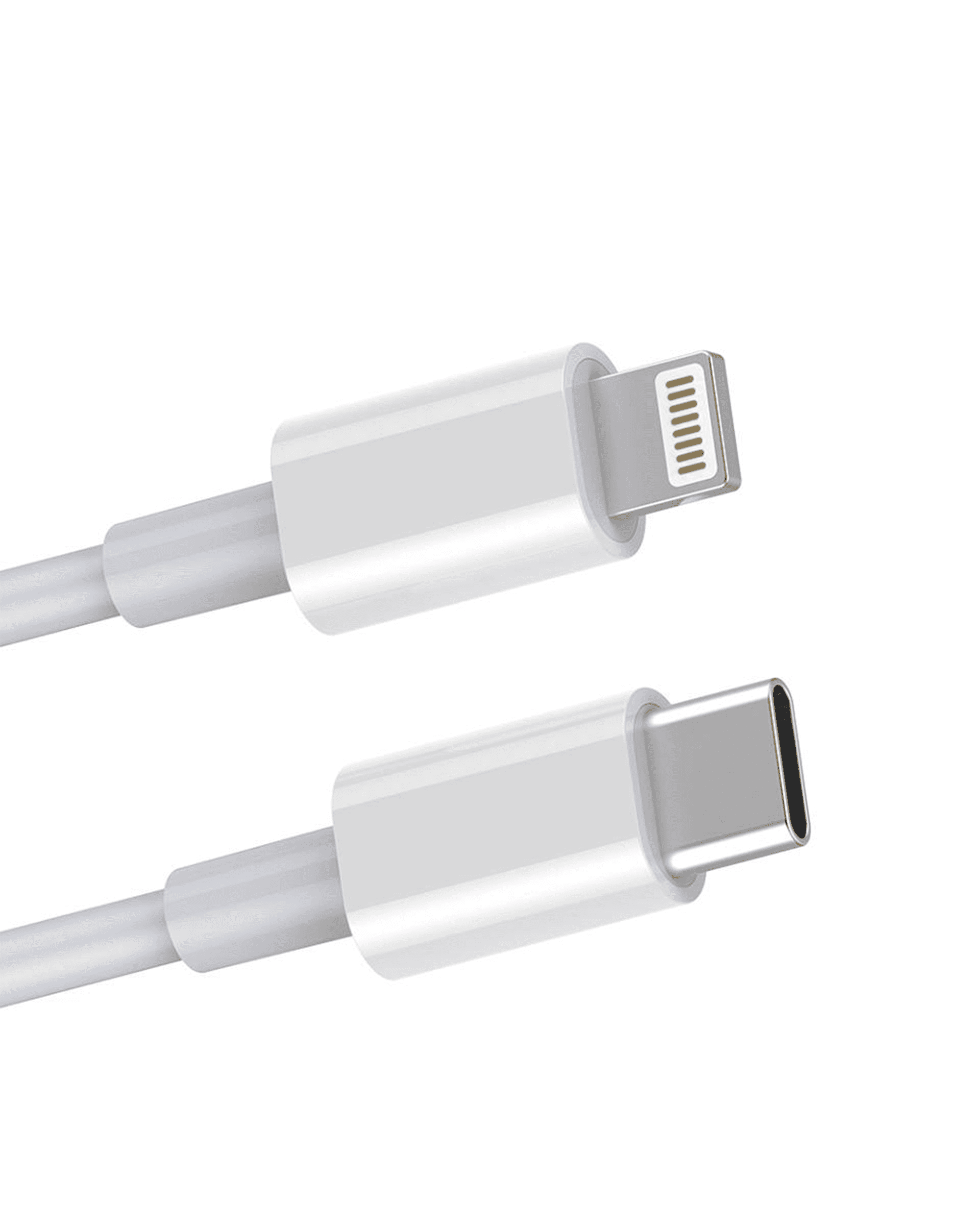 3 ft USB C-To-Lightning Cable MFI Certified Compatible For iPhone / iPad / iPod - (Bulk Packaging) (50 Pack)