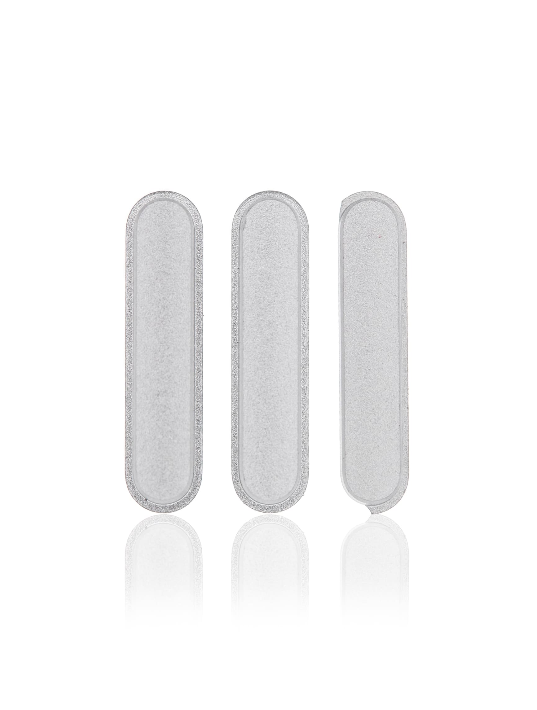 Hard Buttons Set (Power / Volume) Compatible For iPad Pro 12.9" 1st Gen (2015) / iPad Air 2 (Silver)