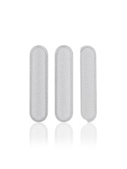 Hard Buttons Set (Power / Volume) Compatible For iPad Pro 12.9" 1st Gen (2015) / iPad Air 2 (Silver)