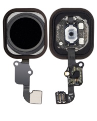 Home Button With Flex Compatible For iPhone 6 / 6 Plus (Space Gray)