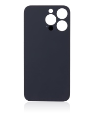 Back Glass With 3M Adhesive Compatible For iPhone 13 Pro (No Logo / Large Camera Hole) (Alpine Green)
