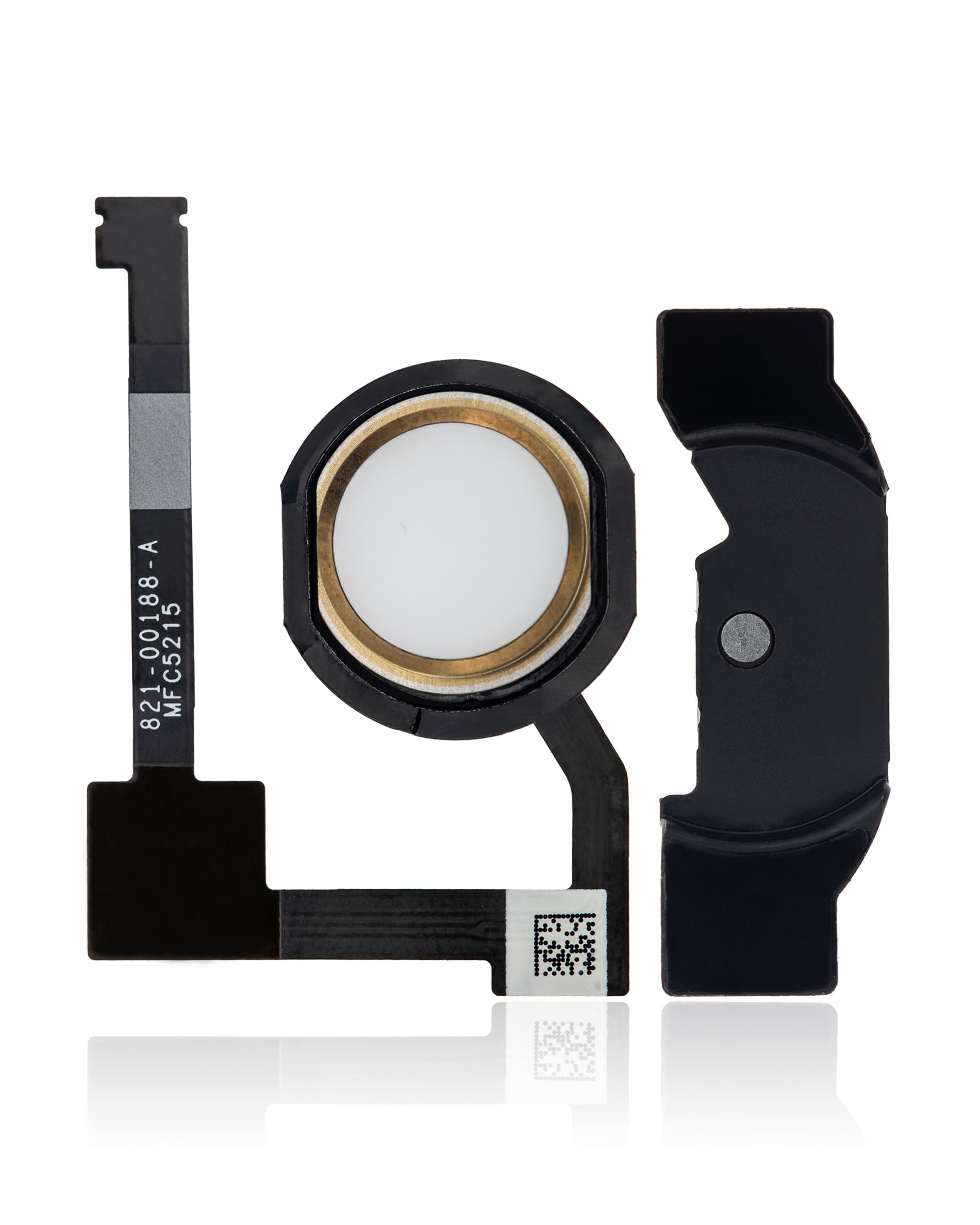 Home Button With Flex Compatible For iPad Pro 12.9" 1st Gen (2015) / Air 2 (Gold)