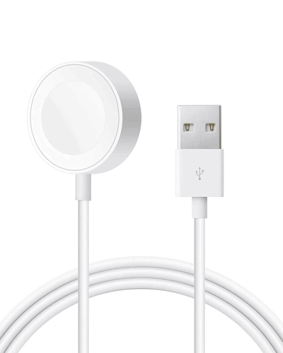 Magnetic Watch Charging Cable (6 ft) To USB-C Cable Charger Compatible For All Watch Series (Used OEM Pull)