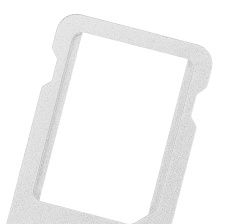 Sim Tray Compatible For iPhone 7 Plus (Silver)