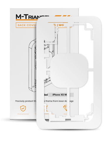 Laser Machine Protection Mold Compatible For iPhone XS Max (M-Triangel)