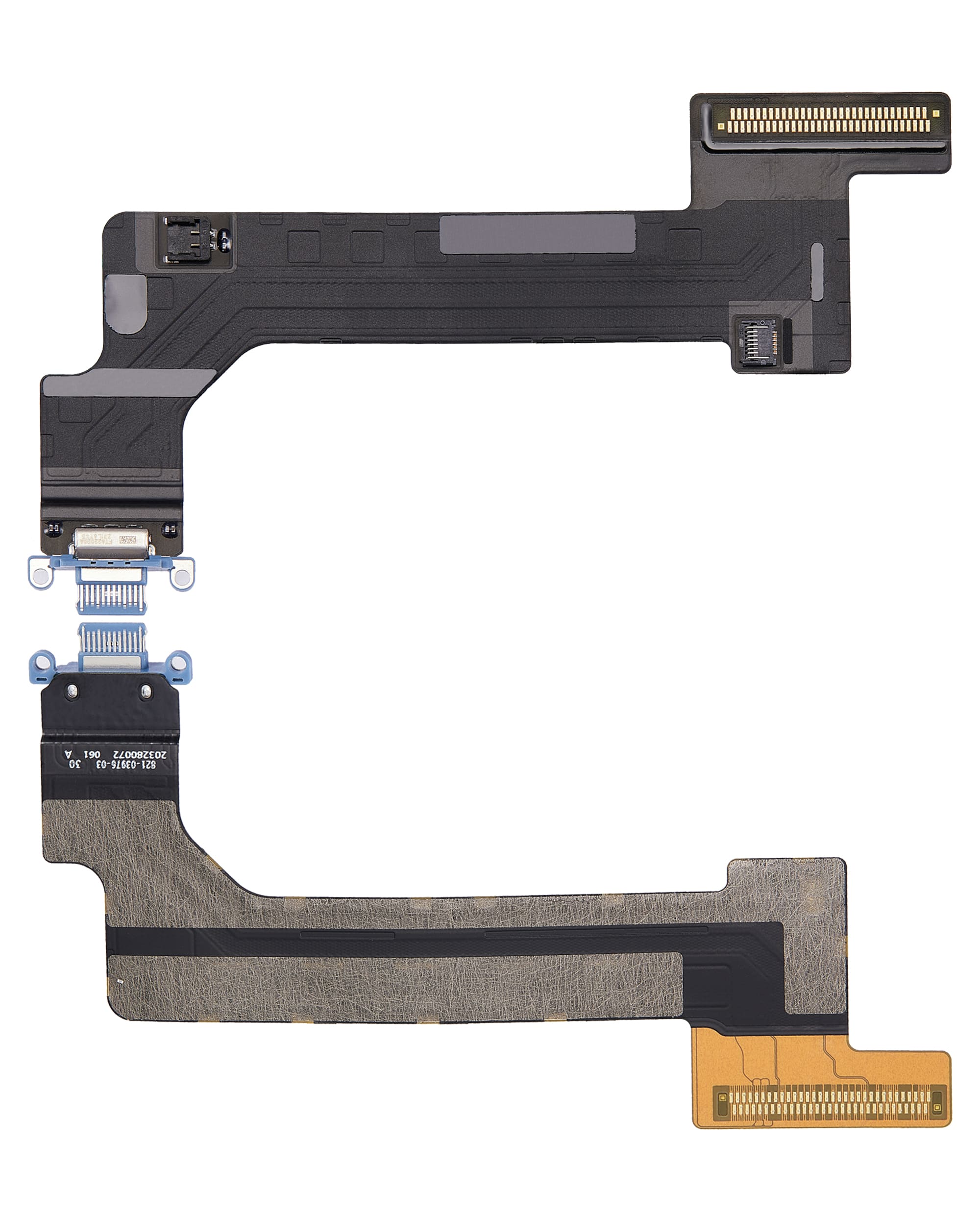 Charging Port Flex Cable Compatible For iPad 10 (2022) (4G Version) (Premium) (Blue)